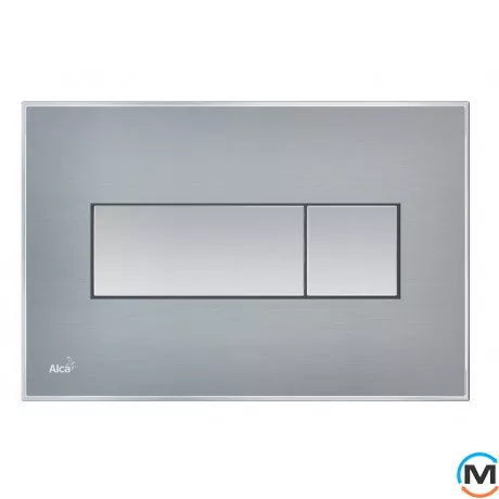 Кнопка управления Alca Plast с цветной пластиной (доска - нержавеющая матовая), фото 