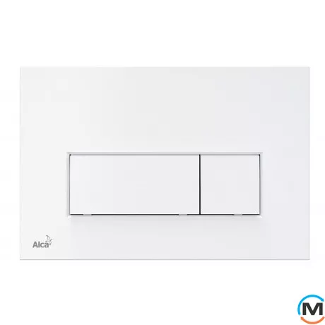 Кнопка керування Alca Plast для прихованих систем інсталяції, білий, фото 
