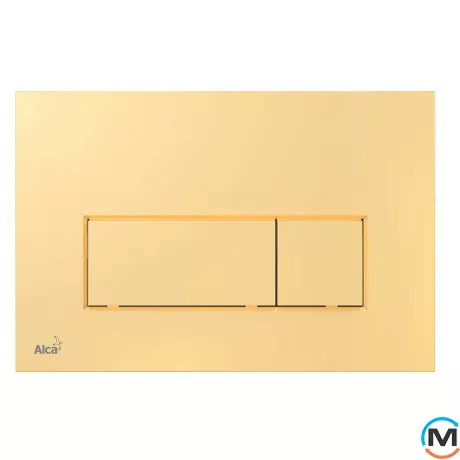Кнопка управления Alca Plast для скрытых систем инсталляции, золотой-глянец, фото 