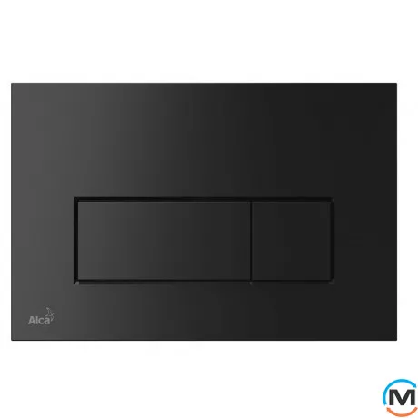 Кнопка управления Alca Plast для скрытых систем инсталляции, черный-мат, фото 