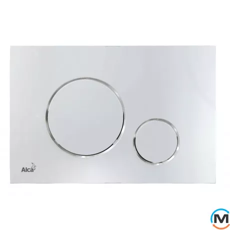 Кнопка управления Alca Plast для скрытых систем инсталляции, xром-глянец, фото 