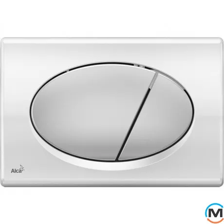 Кнопка управления Alca Plast хром – комбинация: доска - блестящая, кнопка-матовая 590x390x240, фото 