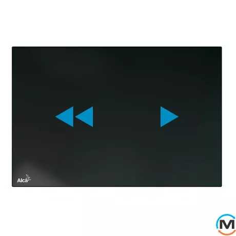 Кнопка бесконтактная Alca Plast для скрытых систем инсталляции с подсветкой, фото 