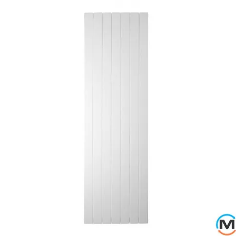 Трубчастий радіатор Betatherm Terra TV1 1800x501x83 мм вертикальний RAL9016 (білий-матовий), Колір: Білий матовий, фото 