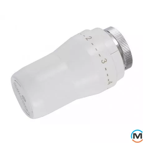 Термостатическая головка Schlosser DIAMANT STANDARD SH белая, фото 