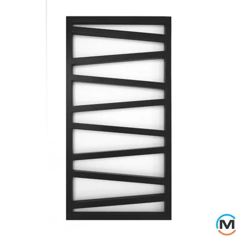 Сушка для рушників Genesis-Aqua GENESIS 1200x530 чорний, Колір: Чорний, Висота (мм): 1200, фото 