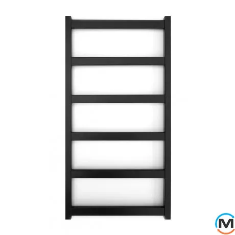 Сушка для рушників Genesis-Aqua MINIMAL 800x530 чорний, Колір: Чорний, Висота (мм): 800, фото 