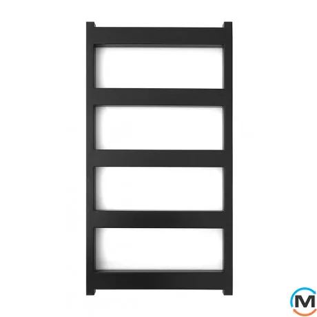 Сушка для рушників Genesis-Aqua NOVA 800x530 чорний, Колір: Чорний, Висота (мм): 800, фото 