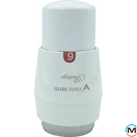 Термоголовка Vario Term Белая PRESTIGE GS.02 (резьба M30x1,5), фото 