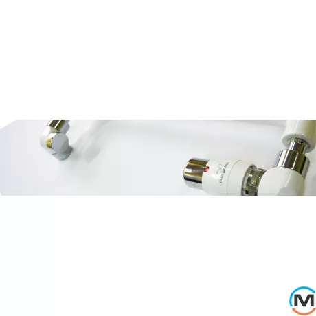 Комплект термостатический Vario Term LUX I угловой левый White, фото , изображение 2