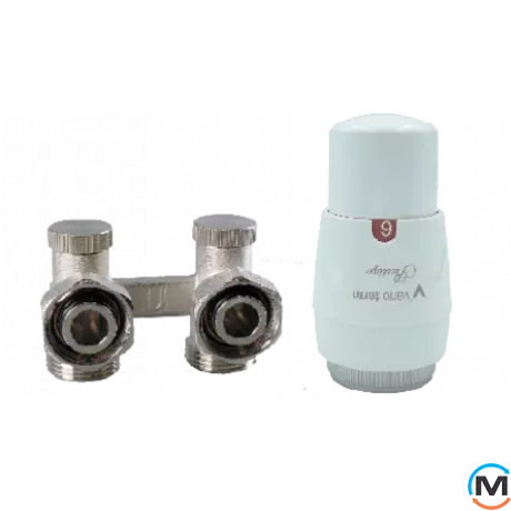 Комплект Vario Term Никель Standard тип V PRESTIGE прямой PRNYGS0206C/FP (with nipples), фото 