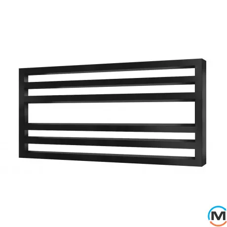 Сушка для рушників Genesis-Aqua TRENTINI 600x1200 чорний, Колір: Чорний, фото 