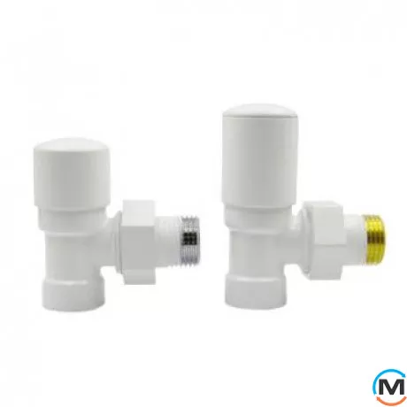 Комплект термостатический Vario Term BALL угловой White, фото 