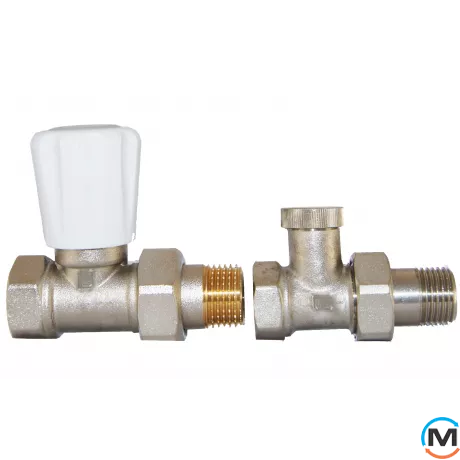 Комплект (кран ручной прямой+ обратный клапан прямой FK), фото 