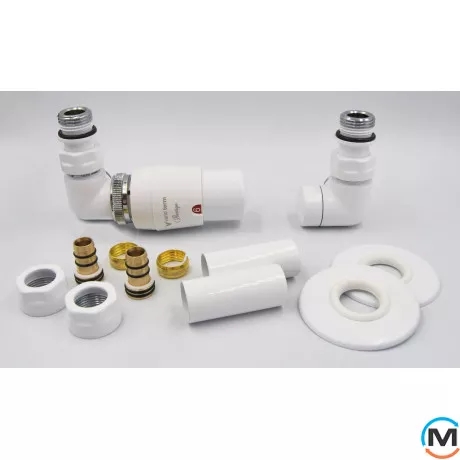 Комплект термостатический Vario Term VISION All In One левый (Cu) White, фото , изображение 2