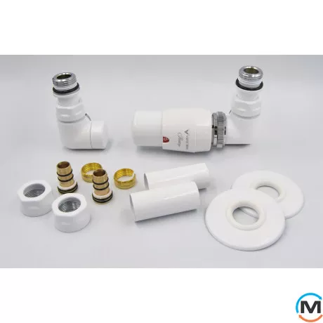 Комплект термостатический Vario Term VISION All In One правый (PEX) White, фото , изображение 2