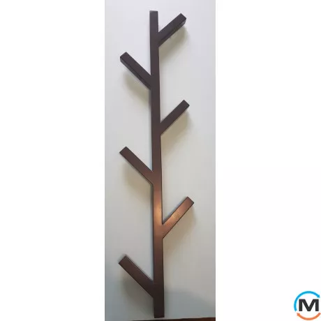 Сушка для рушників Genesis-Aqua ALBERO 1000x200 графіт, Колір: Графіт, Висота (мм): 1000, фото , зображення 6