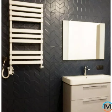 Сушка для рушників Genesis-Aqua ALPINA 1000x530 чорний, Колір: Чорний, Висота (мм): 1000, фото , зображення 8