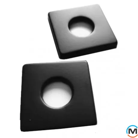 Накладки для кранів Genesis-Aqua графіт., Колір: Графіт, фото 