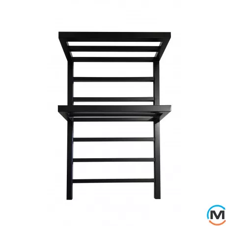 Сушка для рушників Genesis-Aqua ARO 800x530 графіт, Колір: Графіт, Висота (мм): 800, фото 