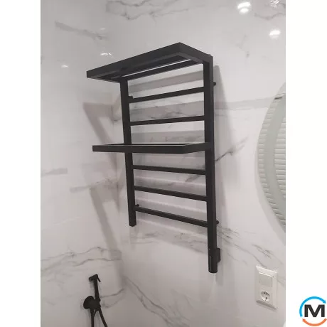 Сушка для рушників Genesis-Aqua ARO 800x530 графіт, Колір: Графіт, Висота (мм): 800, фото , зображення 5