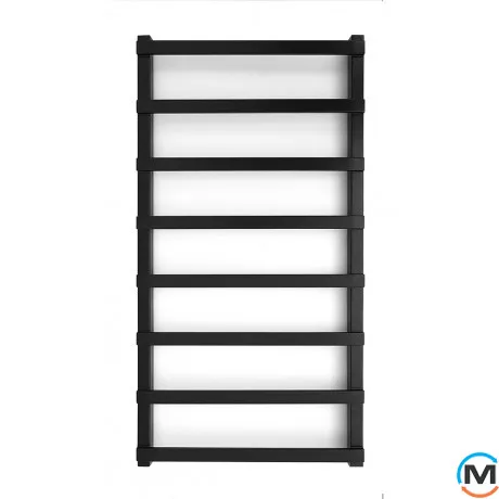 Сушка для рушників Genesis-Aqua BASIS LIGHT 1000x530 графіт, Колір: Графіт, Висота (мм): 1000, фото 