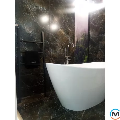 Полотенцесушитель Genesis-Aqua BIANCO 1400x530 белый, Цвет: Белый, фото , изображение 4