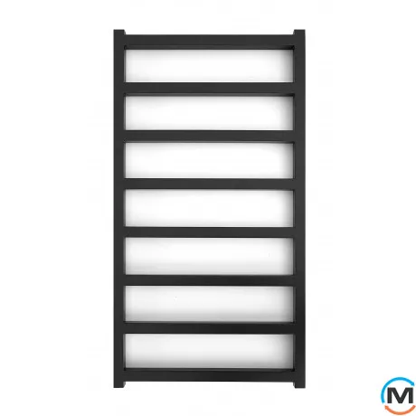 Сушка для рушників Genesis-Aqua BUD 800x530 графіт, Колір: Графіт, Висота (мм): 800, фото 