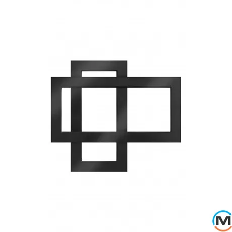 Полотенцесушитель Genesis-Aqua CABRI 700x600 белый, Цвет: Белый, фото 