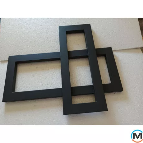 Полотенцесушитель Genesis-Aqua CABRI 700x600 черный, Цвет: Черный, фото , изображение 3