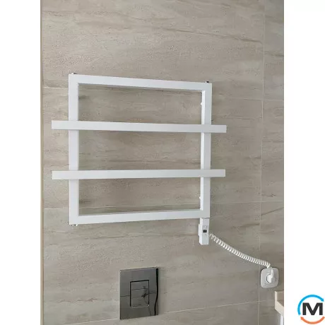 Сушка для рушників Genesis-Aqua CADEXSA 630x530 білий, Колір: Білий, фото , зображення 4