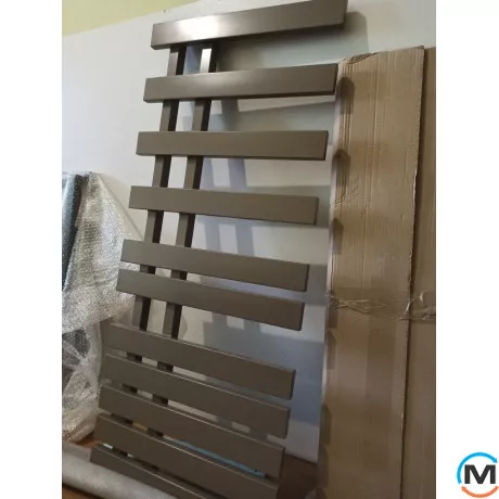 Сушка для рушників Genesis-Aqua CARISMA 1200x500 чорний, Колір: Чорний, Висота (мм): 1200, фото , зображення 12