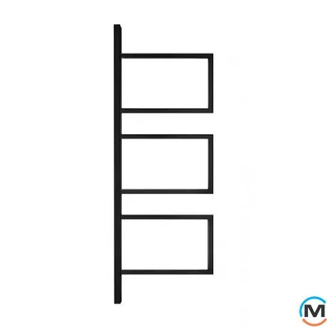 Сушка для рушників Genesis-Aqua ELEMENT 1200x500 білий, Колір: Білий, фото 