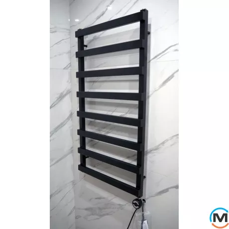 Полотенцесушитель Genesis-Aqua FANCY 1000x530 графит, Цвет: Графит, Высота (мм): 1000, фото , изображение 5