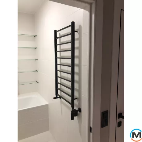 Полотенцесушитель Genesis-Aqua FLAT 1000x530 белый, Цвет: Белый, Высота (мм): 1000, фото , изображение 5