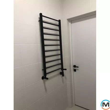 Полотенцесушитель Genesis-Aqua FLAT 1000x530 белый, Цвет: Белый, Высота (мм): 1000, фото , изображение 6