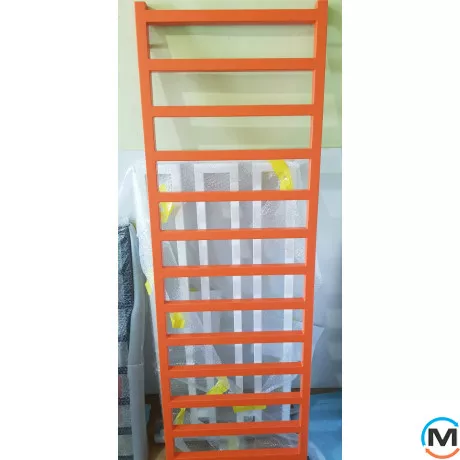 Полотенцесушитель Genesis-Aqua FLAT 800x530 черный, Цвет: Черный, Высота (мм): 800, фото , изображение 9