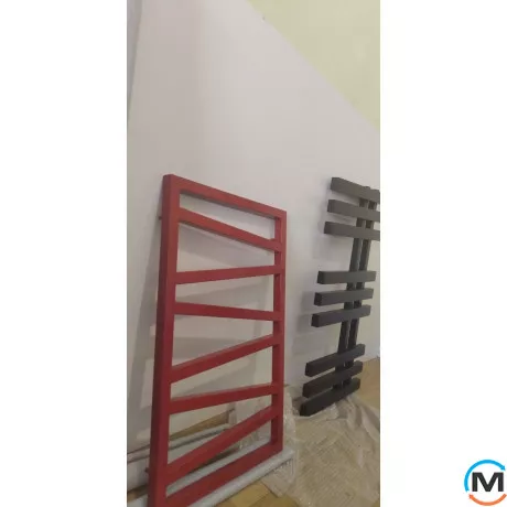 Сушка для рушників Genesis-Aqua GENESIS 1000x530 чорний, Колір: Чорний, Висота (мм): 1000, фото , зображення 10