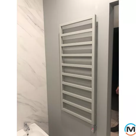 Полотенцесушитель Genesis-Aqua JAZI 800x530 графит, Цвет: Графит, Высота (мм): 800, фото , изображение 6