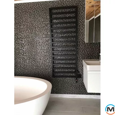 Сушка для рушників Genesis-Aqua JAZI 800x530 чорний, Колір: Чорний, Висота (мм): 800, фото , зображення 7