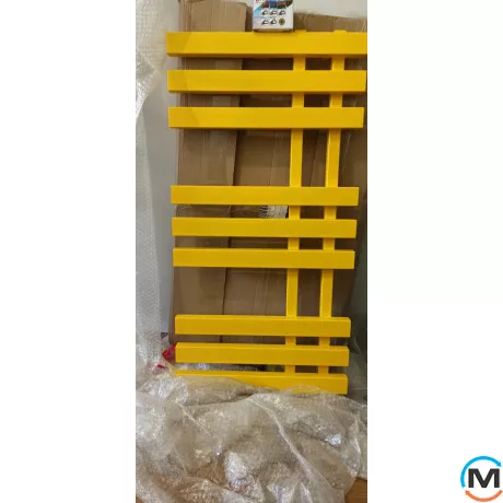 Сушка для рушників Genesis-Aqua MAGNUM 1200x500 чорний, Колір: Чорний, Висота (мм): 1200, Ширина (мм): 500, фото , зображення 12