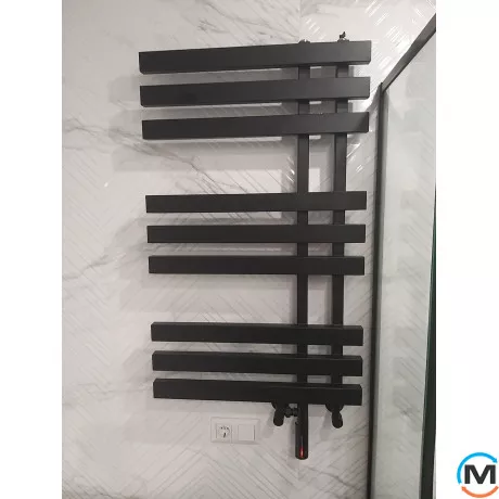 Сушка для рушників Genesis-Aqua MAGNUM 1200x500 білий, Колір: Білий, Висота (мм): 1200, Ширина (мм): 500, фото , зображення 10