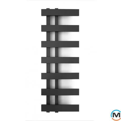 Сушка для рушників Genesis-Aqua MAGNUM LIGHT 1200x350 графіт, Колір: Графіт, Висота (мм): 1200, Ширина (мм): 350, фото 