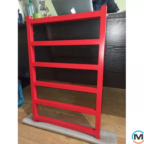 Полотенцесушитель Genesis-Aqua MINIMAL 1000x530 черный, Цвет: Черный, Высота (мм): 1000, фото , изображение 9