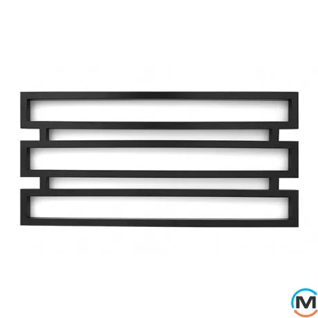 Полотенцесушитель Genesis-Aqua OMNIA 550x1200 графит, Цвет: Графит, фото 