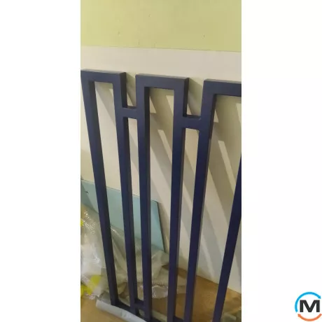 Полотенцесушитель Genesis-Aqua OMNIA 550x1200 графит, Цвет: Графит, фото , изображение 3