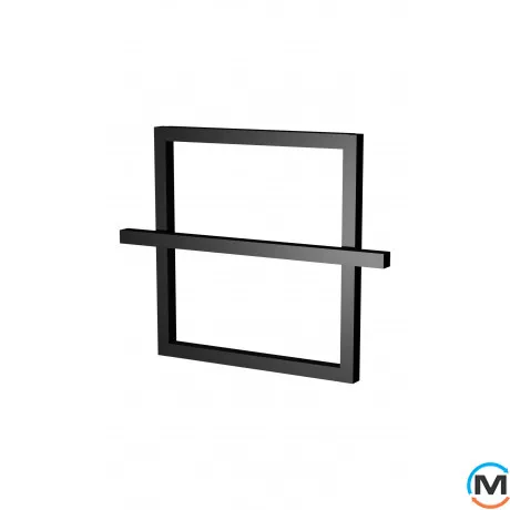 Сушка для рушників Genesis-Aqua ONE 530x630 графіт, Колір: Графіт, фото 