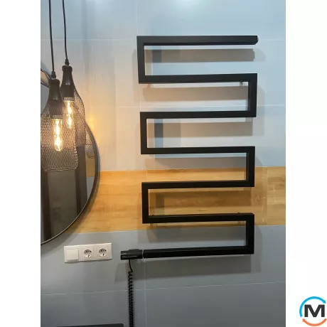 Сушка для рушників Genesis-Aqua SNAKE 800x530 білий, Колір: Білий, Висота (мм): 800, фото , зображення 11