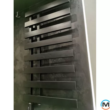 Сушка для рушників Genesis-Aqua SPLIT 800x500 графіт, Колір: Графіт, Висота (мм): 800, фото , зображення 7