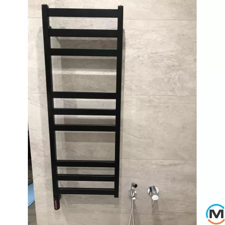 Сушка для рушників Genesis-Aqua TRISTAR SQUARE 800x530 графіт, Колір: Графіт, Висота (мм): 800, фото , зображення 4